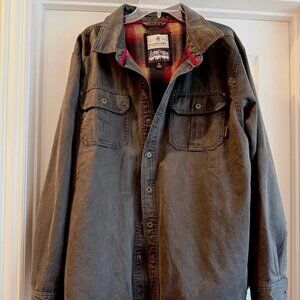 Legendary Whitetails Journeyman Shirt Jacket XL Excellent Condition Olive Green